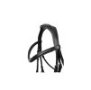 Uzdečka HORZE Chio s anatomickým nánosníkem černá PONY
