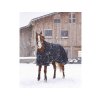 Lehká výběhová deka RIDING WORLD Oxford s fleecem black 145cm (DOPRODEJ)