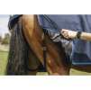 Lehká výběhová deka RIDING WORLD Eco 600D s krkem 0g navy blue 145cm