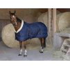 Lehká stájová deka EQUITHEME tmavě blue/ecru 125cm