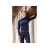 Dámské jezdecké tričko EQUITHEME Originals Mélodie navy blue (XL)