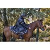 Nepromokavý jezdecký kabát EQUITHEME Ridercoat černý (XXL)