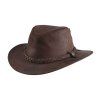 Westernový klobouk RANDOL'S Oiled Suede havana (M) (DOPRODEJ)