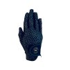 Dětské rukavice RSL Juno modré/stříbrné (4)