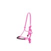 Provazová ohlávka USG Two-Toned růžová COB/FULL