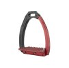 Bezpečnostní třmeny BR Lavarone black/red 12cm
