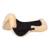 Beránek pod sedlo BR Spinal Clearance prošívaný černý/natural XFULL