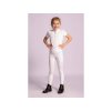 Dětské jezdecké legíny HARRY'S HORSE Rookie full grip bílé (152)
