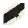 Podbřišník EQUESTRO Candice s beránkem černý 130cm (DOPRODEJ)