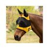 Maska proti hmyzu EQUESTRO Logo yellow (M)