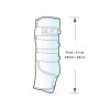Chladicí kamaše LAMI-CELL Ice Boots černé/modré XFULL