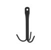 Závěsný hák na uzdečky HIPPOTONIC 3-Prong černý
