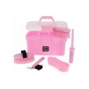Box na čištění + sada kartáčů HIPPOTONIC pink