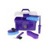 Box na čištění + sada kartáčů HIPPOTONIC violet