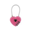 Zámek HIPPOTONIC Heart fuchsia