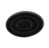Hřbílko HIPPOTONIC Oval Rubber černé