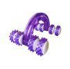 Masážní roller HIPPOTONIC fialový/bílý