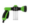 Sprchovací pistole s dávkovačem šamponu HIPPOTONIC zelená