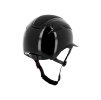 Bezpečnostní helma EQUITHEME Agris s širokým kšiltem glossy black celestial (59-61)