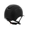 Bezpečnostní helma EQUITHEME Agris s širokým kšiltem black glitter lamé (59-61)