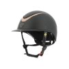 Bezpečnostní helma EQUITHEME Wings MIPS pink gold/black (55-57)