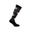 Podkolenky EQUITHEME Argyle black/old pink (35-38)