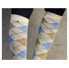 Podkolenky EQUITHEME Argyle beige/sky blue (35-38)