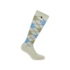 Podkolenky EQUITHEME Argyle beige/sky blue (35-38)