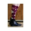 Podkolenky EQUITHEME Argyle burgundy/old pink (39-41)