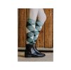 Podkolenky EQUITHEME Argyle green sage/anthracite (39-41)