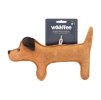 Hračka WOOFFEE pravá kůže - Jezevčík 25cm