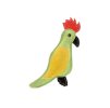 Hračka WOOFFEE pravá kůže - Papoušek 22cm
