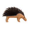 Hračka WOOFFEE pravá kůže - Dikobraz 20cm