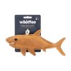 Hračka WOOFFEE pravá kůže - Žralok 21cm