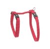 Postroj s vodítkem na kočku FLAMINGO Elza Coral červený 22-32x27-46cm