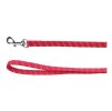 Postroj s vodítkem na kočku FLAMINGO Elza Coral červený 22-32x27-46cm