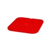 Lízací podložka EAT SLOW LIVE LONGER Quad červená 20x20cm