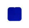 Lízací podložka EAT SLOW LIVE LONGER Quad modrá 20x20cm