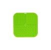 Lízací podložka EAT SLOW LIVE LONGER Quad zelená 20x20cm