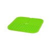 Lízací podložka EAT SLOW LIVE LONGER Quad zelená 20x20cm