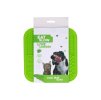 Lízací podložka EAT SLOW LIVE LONGER Quad zelená 20x20cm