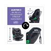 Autosedačka pro děti ASALVO Austen 3 i-Size 360° (dítě 40-150cm) grey
