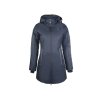 Dámská nepromokavá bunda HKM Elegant Style s integrovaným vyhříváním deep blue (S)