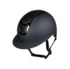 Bezpečnostní helma HKM Glamour Shield black (56-58)