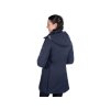 Dámská nepromokavá bunda HKM Elegant Style s integrovaným vyhříváním deep blue (M)