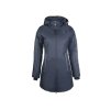 Dámská nepromokavá bunda HKM Elegant Style s integrovaným vyhříváním deep blue (L)
