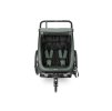 Cyklovozík/Kočárek pro děti HAUCK Bike N Walk Duo 3v1 dark green