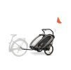 Cyklovozík/Kočárek pro děti HAUCK Bike N Walk Duo 3v1 light grey