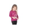 Dětská mikina HKM Polly magenta (112/128)