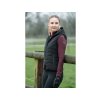 Dámská vyhřívaná vesta HKM High Temperature včetně baterie black (XXL)